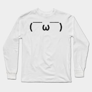 W happy kaomoji v1 Long Sleeve T-Shirt